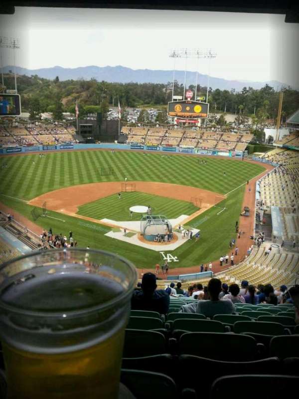 Dodger Stadium, section: 3rs, row: V, seat: 21