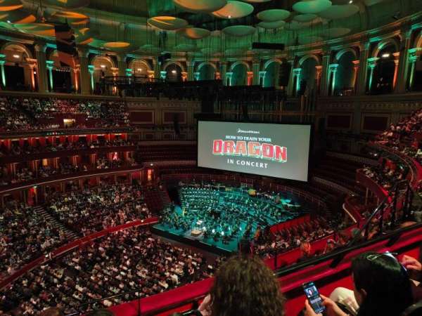 Royal Albert Hall, section: Rausing Circle V, row: 5, seat: 166