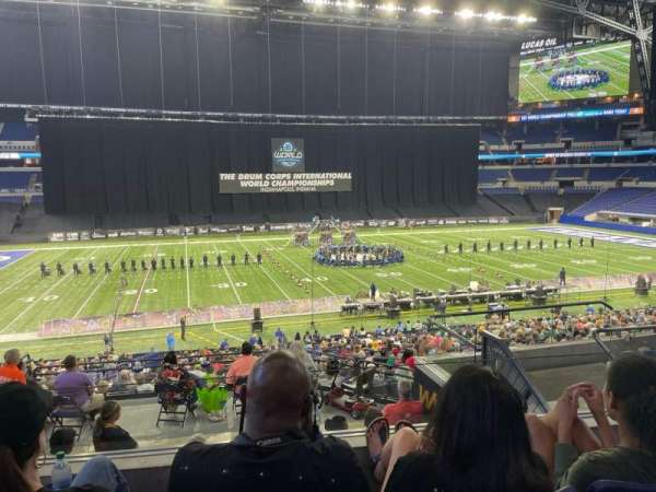 Lucas Oil Stadium, section: 242, row: 7, seat: 8