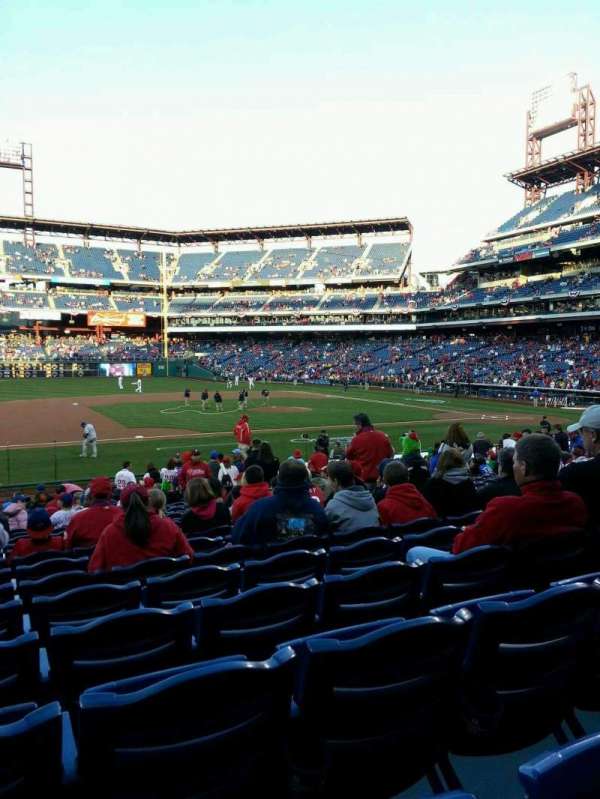 Citizens Bank Park, section: 133, row: 22, seat: 9