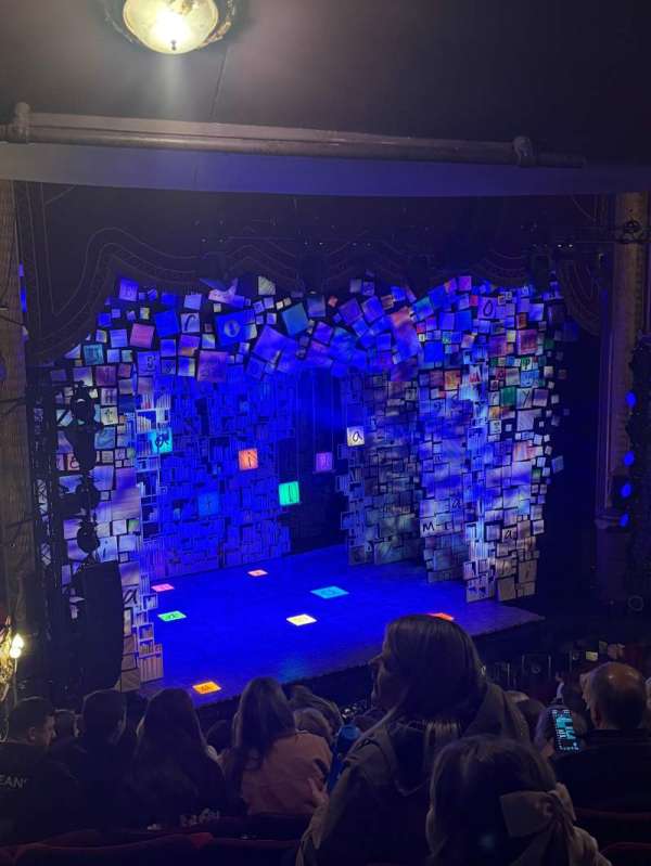 Palace Theatre, Manchester, section: Circle, row: L, seat: 44