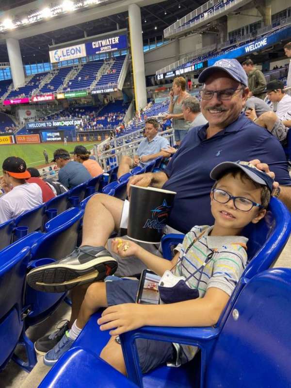 LoanDepot Park, section: 6, row: 12, seat: 18