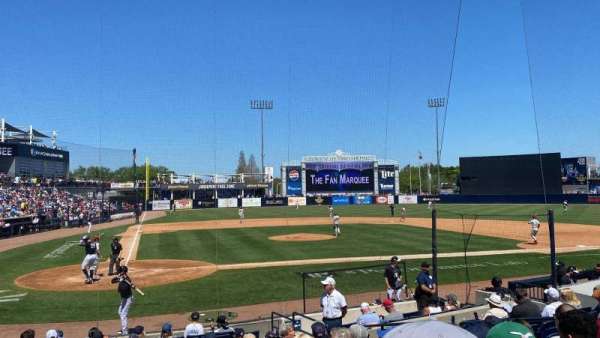 George M. Steinbrenner Field, section: 103, row: KK, seat: 8