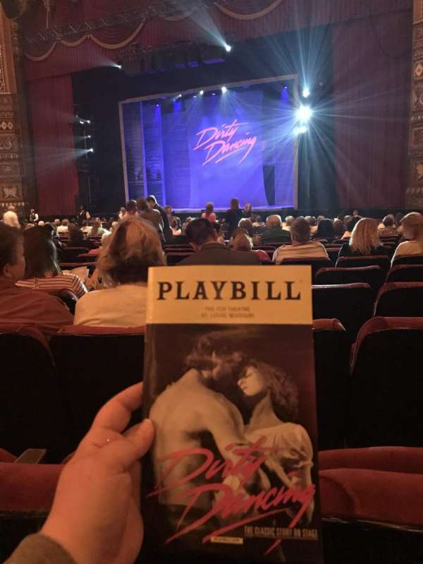 The Fabulous Fox Theatre, St. Louis, section: Orchestra 5, row: U, seat: 18