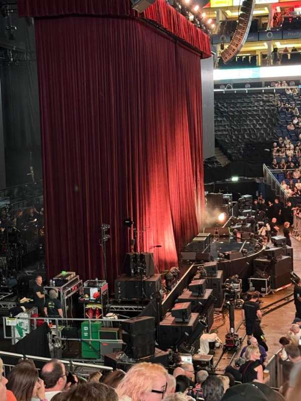 The O2, London, section: 101, row: T, seat: 21