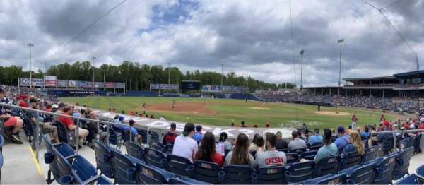 Virginia Credit Union Stadium, section: 18, row: K, seat: 6