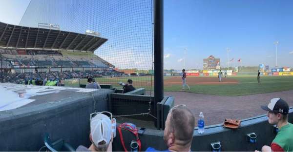 The Diamond, section: 104, row: B, seat: 9