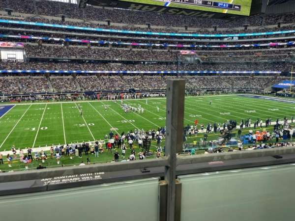 AT&T Stadium, section: C213, row: 1, seat: 1