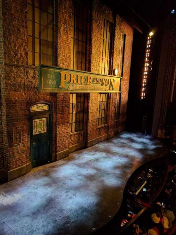 Al Hirschfeld Theatre, section: Left Box, row: B, seat: 3
