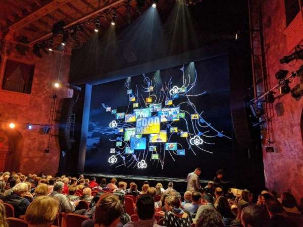 August Wilson Theatre, section: Orchestra R, row: M, seat: 14
