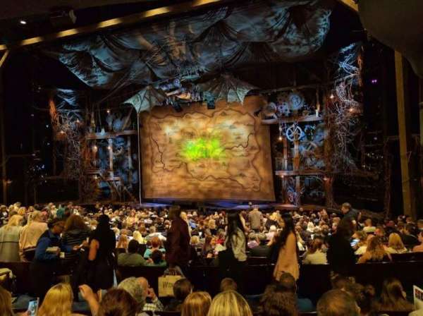 Gershwin Theatre, section: Orchestra R, row: U, seat: 16