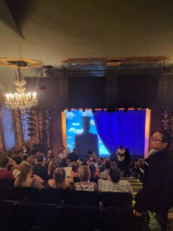 Lunt-Fontanne Theatre, section: Rear Mezzanine LC, row: L, seat: 101