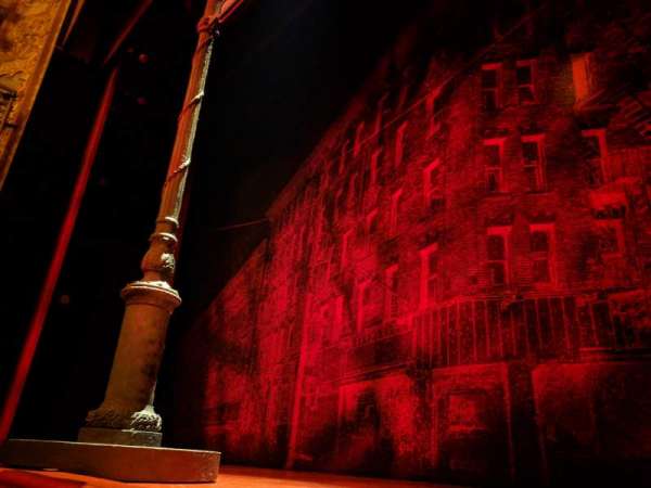 Longacre Theatre, section: Orchestra C, row: AA, seat: 101