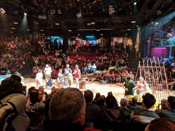 Circle in the Square Theatre, section: Orchestra 200 (Even), row: F, seat: 244