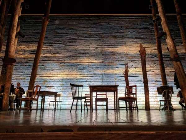 Gerald Schoenfeld Theatre, section: Orchestra C, row: AA, seat: 108