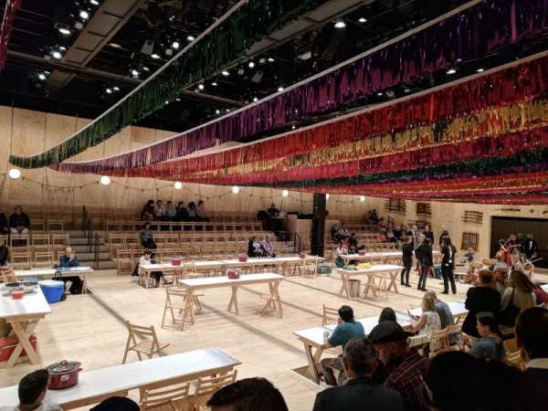 St. Ann's Warehouse, row: E, seat: 243