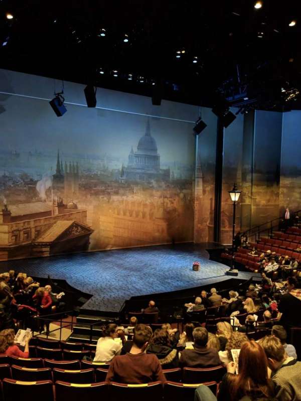 Vivian Beaumont Theater, section: ORCHESTRA LC, row: N, seat: 207