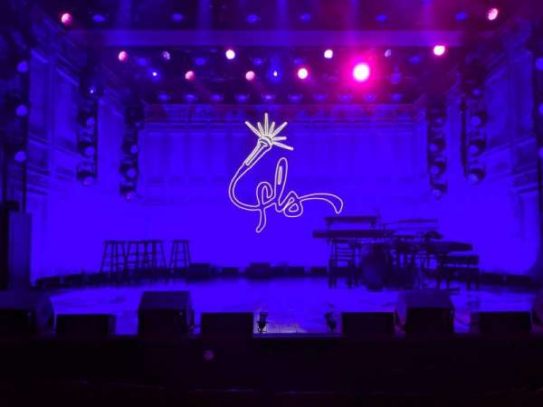 Booth Theatre, section: Orchestra C, row: AA, seat: 107