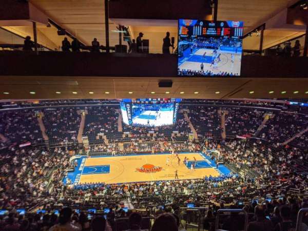 Madison Square Garden, section: 210, row: 16, seat: 1