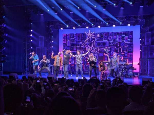 Booth Theatre, section: Orchestra C, row: J, seat: 115