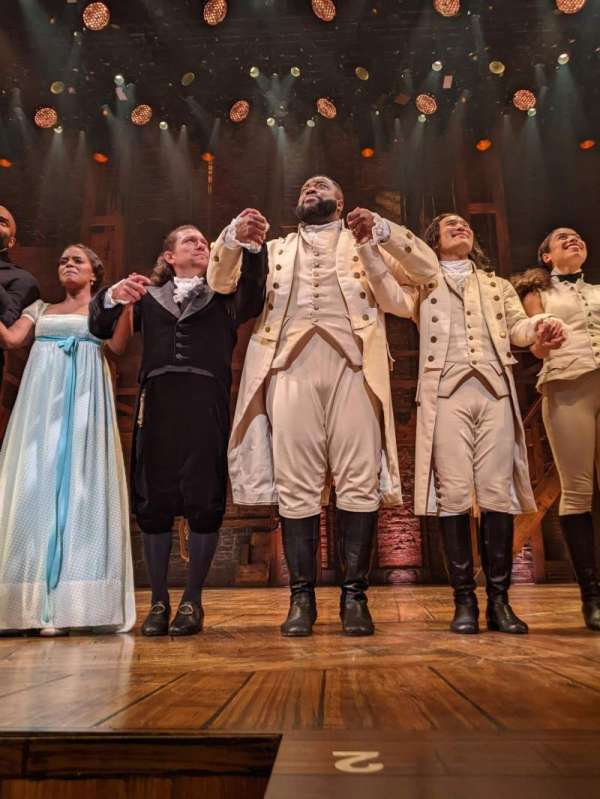 Richard Rodgers Theatre, section: Orchestra C, row: CC, seat: 105