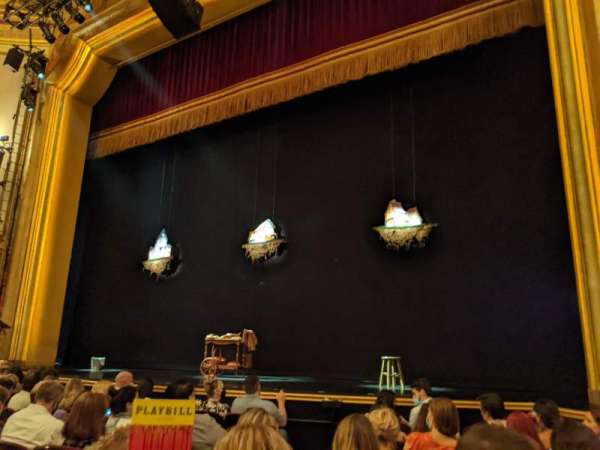 St. James Theatre, section: Orchestra R, row: G, seat: 8