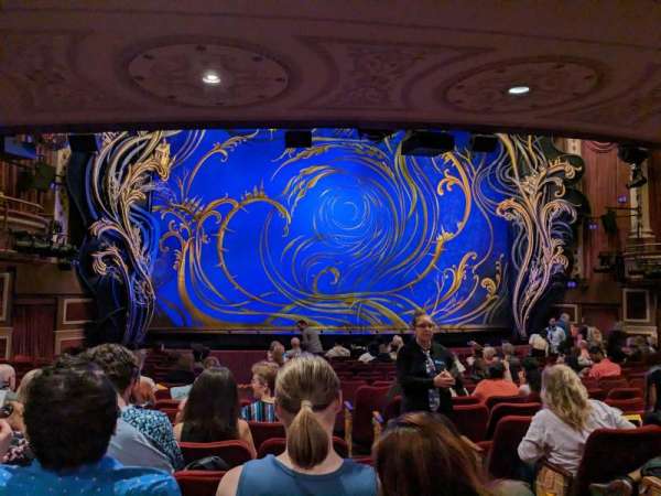 Imperial Theatre, section: Orchestra L, row: Q, seat: 5