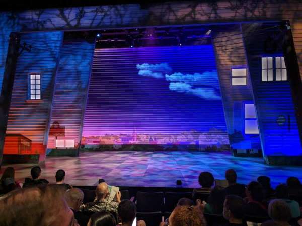 Theater 555, section: ORCH, row: F, seat: 112