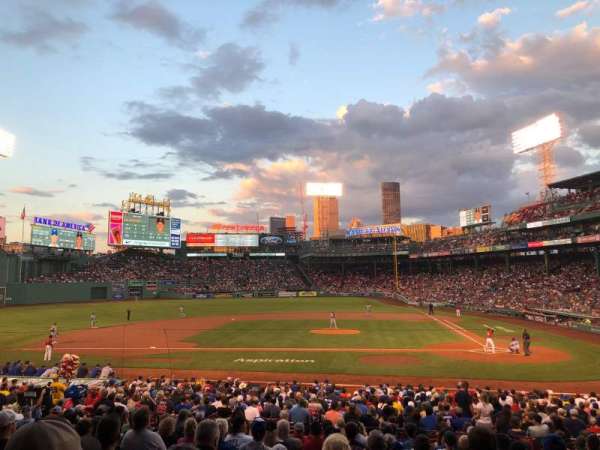 Fenway Park, section: Grandstand 25, row: 1, seat: 3