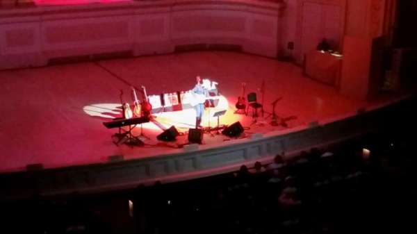 Carnegie Hall, section: Box 44, row: 1, seat: 1