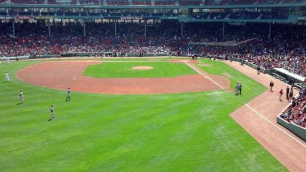 Fenway Park, section: Green Monster 4, row: 1, seat: 3-4