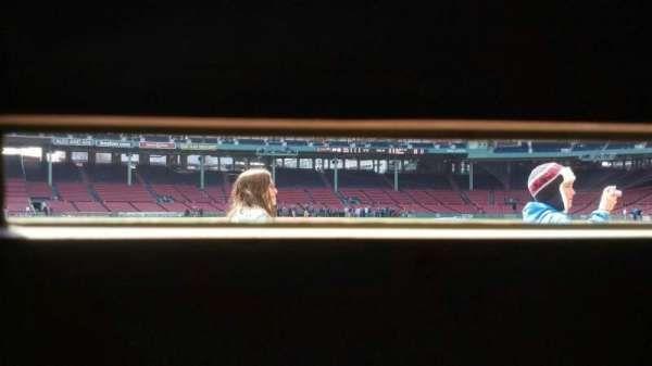 Fenway Park, section: Green Monster