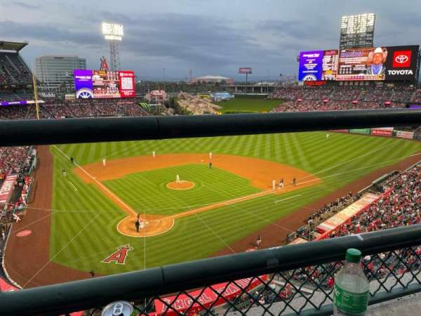 Angel Stadium, section: 421, row: A, seat: 1