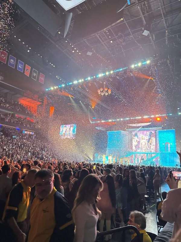 Bridgestone Arena, section: 104, row: AA, seat: 1