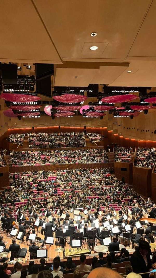Sydney Opera House Concert Hall, section: Organ Gallery, row: K, seat: 18