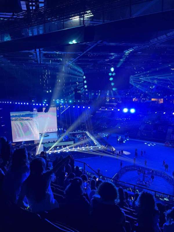 Accor Arena, section: Balcon R, row: 91, seat: 3