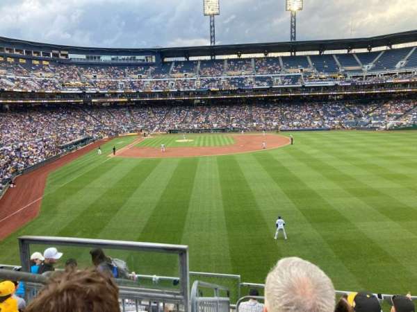 PNC Park, section: 143, row: H, seat: 20