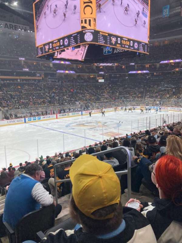 PPG Paints Arena, section: 115, row: S, seat: 3