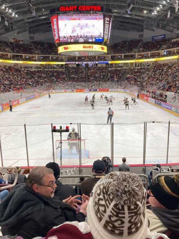 Giant Center, section: 114, row: L, seat: 11