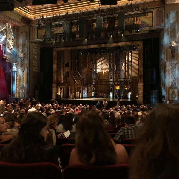 Hollywood Pantages Theatre, section: Orchestra C, row: PP, seat: 112