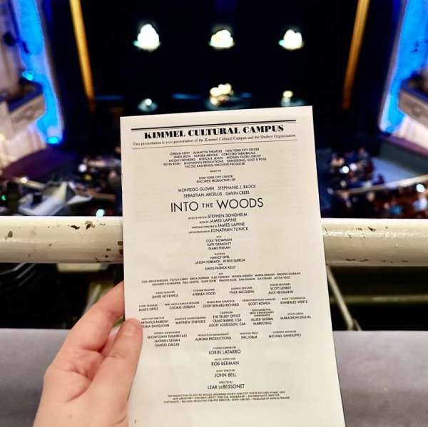 Miller Theater, section: Family Circle C, row: A, seat: 109