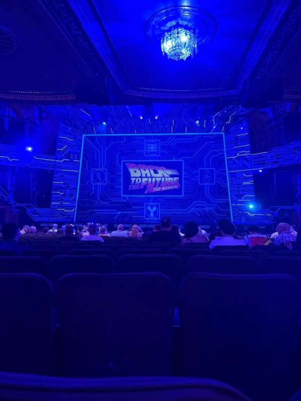 Winter Garden Theatre, section: Orchestra C, row: U, seat: 107