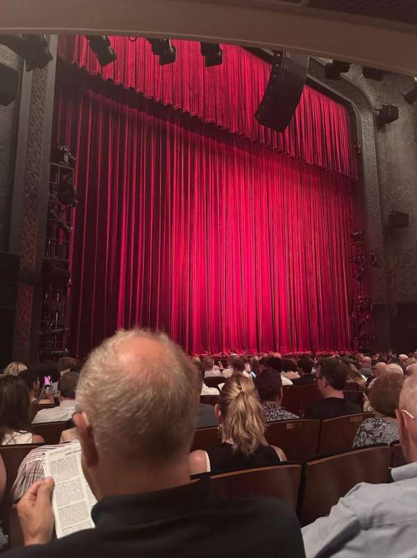 Mainstage at the New York City Center, section: Orchestra L, row: H, seat: 111