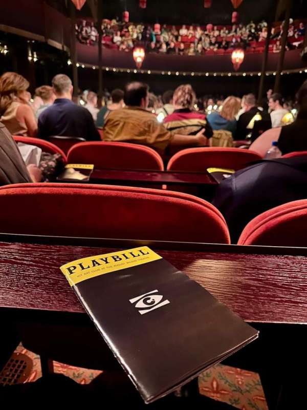 August Wilson Theatre, section: Kit Kat Klub Orchestra 1, row: F, seat: 112
