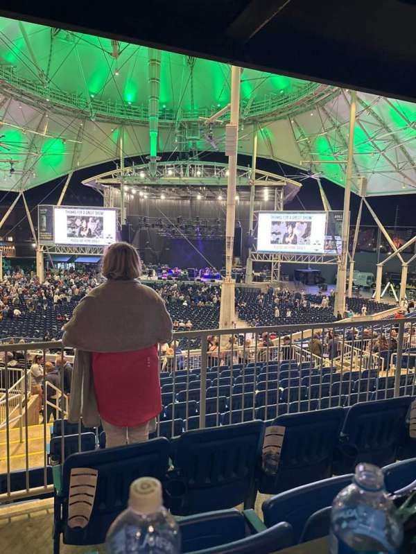 Hartford Healthcare Amphitheatre, section: 304, row: LLL, seat: 12