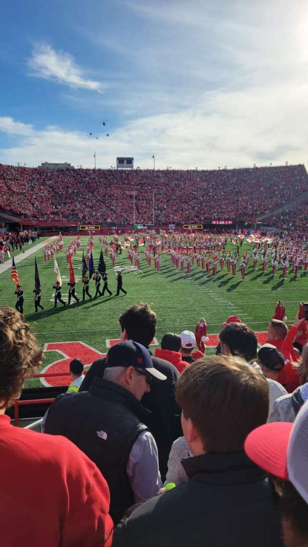 Memorial Stadium, Lincoln, section: 37, row: 11, seat: 25-26