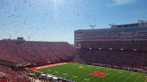 Memorial Stadium, Lincoln, section: 203, row: 11, seat: 7