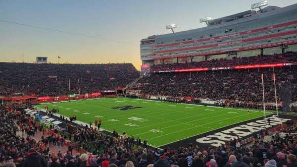 Memorial Stadium, Lincoln, section: 40, row: 42, seat: 7-9