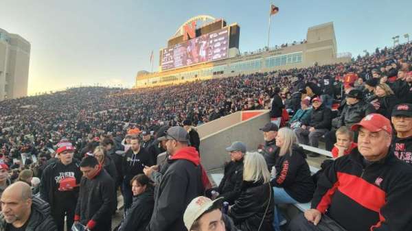 Memorial Stadium, Lincoln, section: 40, row: 42, seat: 7-9