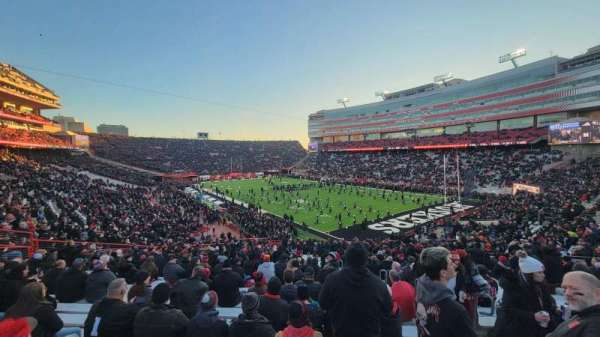 Memorial Stadium, Lincoln, section: 40, row: 42, seat: 7-9